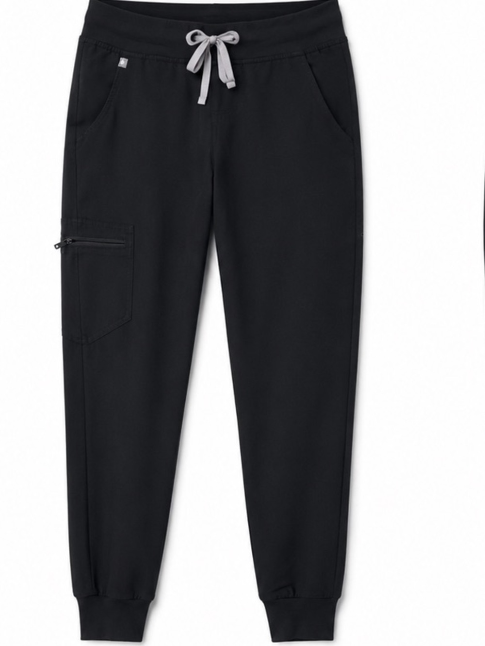 FIGS Black Zamora Jogger Scrub Pants